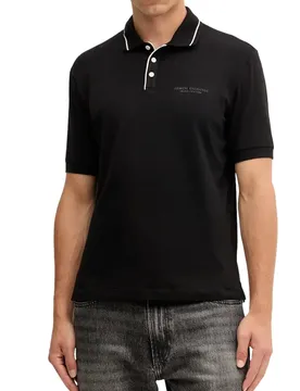Herren Polo Schwarz 504018