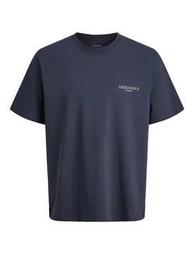 JORMONTAUK AOP BACK TEE CREW NECK N male - S - FashionsVida