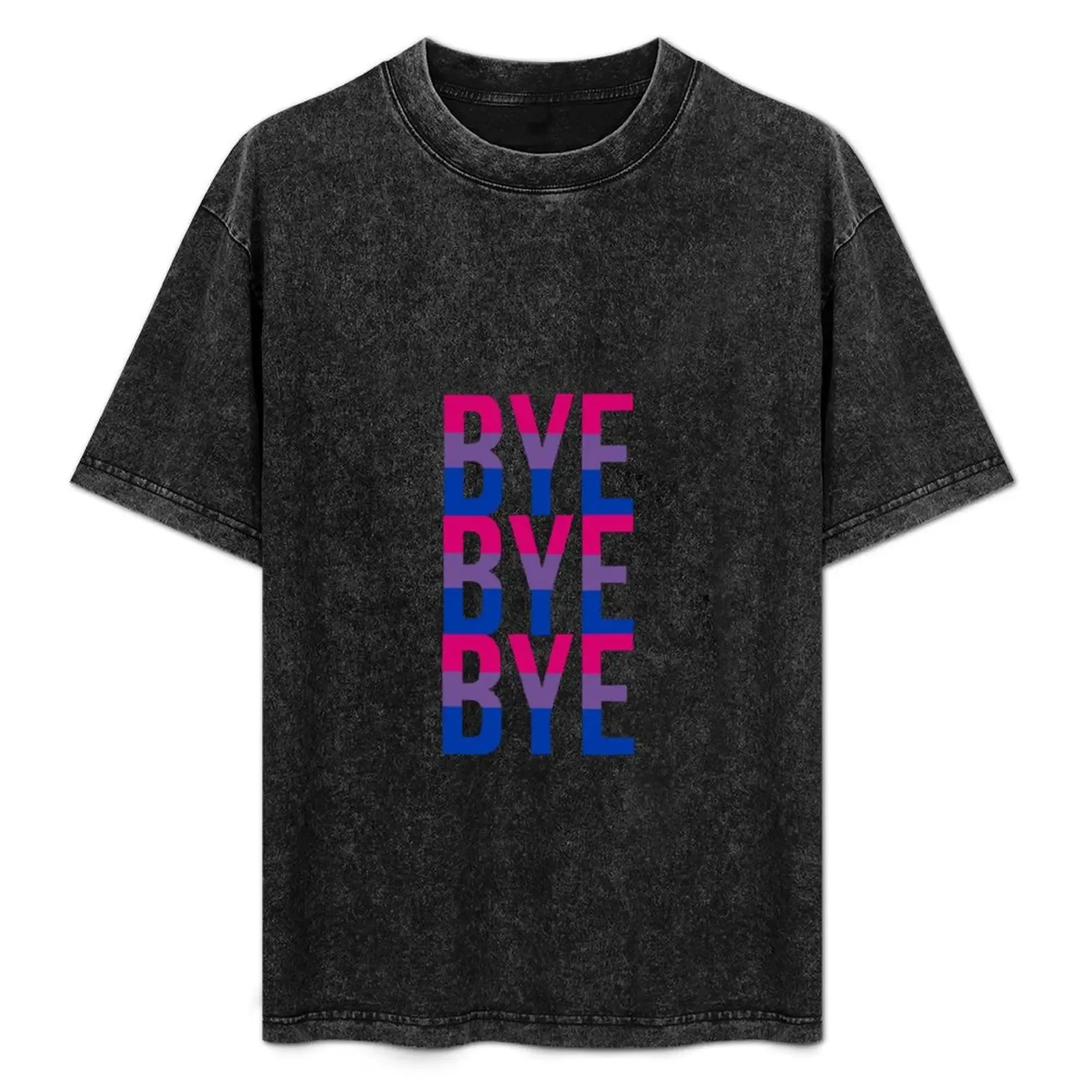 Bi pride (design 1) T-Shirt Basic Daily Outfit Short Sleeve Tee - Aliexpress - FashionsVida