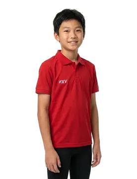 Polo à Manches Courtes Classic Force Red 140 cm Garçon - Force Xv - FashionsVida