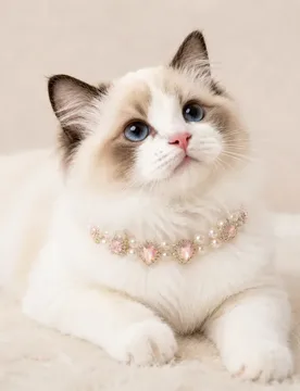 Luxury court style pet pearl necklace pink rhinestone pendant cat and dog collar cross-border explosion factory direct sales - Aliexpress - FashionsVida