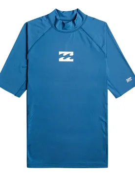 Rash Guard Manches Courtes Waves All Day Dark Blue M