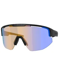 Vielseitige Sonnenbrille Matrix Small Matt Black Nano Optics Nordic Light Coral Orange W Blue Multi aus Wolle schwarz