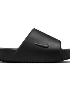Calm Women Flip-Flops and Sandals - Black - Size 7.5 - Mesh/Synthetic - Black - Size: 7.5 - Nike - FashionsVida