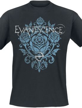 T-Shirt - Blue Rose - S bis XXL - für Männer - Größe S - schwarz - Lizenziertes Merchandise! - Männer - male