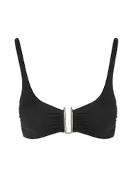 Damen Bikinioberteil Spange schwarz 34 W