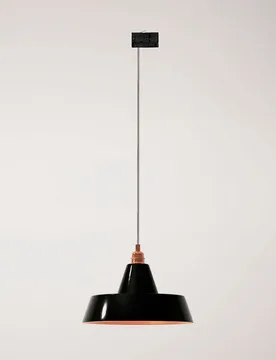Cables Lampe Suspendue Industrial Ceramic Track Stucchi Black / Copper One Size - Creative - FashionsVida