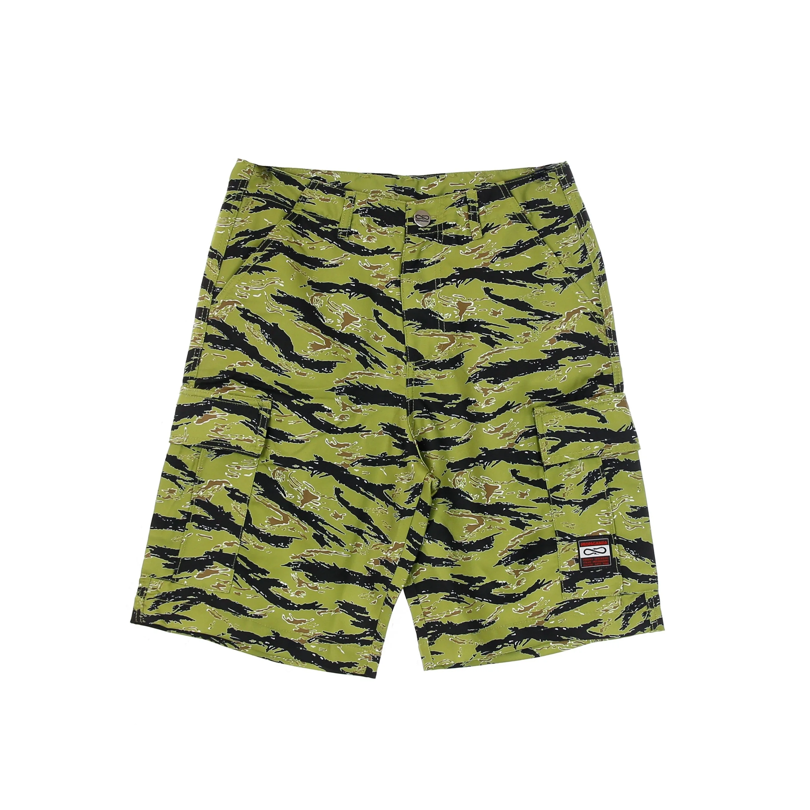 Pantalone Corto Uomo Red Label Cargo Camouflage - Propaganda - FashionsVida