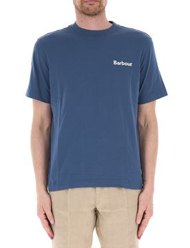 Barbour T-shirt girocollo BLU M