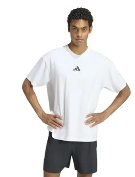 Maglietta A Maniche Corte Running Category Graphic White M - Adidas - FashionsVida