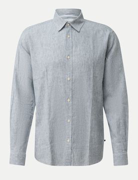 RED LABEL Hemd mit Streifen-Muster Grau XXL