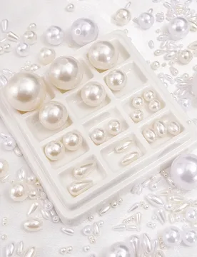 ABS Plastic Imitation Pearl Beads Ivory/White Loose Spacer Beads For Jewelry Making DIY Bracelet Necklace Earrings Accessories - Aliexpress - FashionsVida