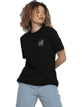T-shirt à Manches Courtes Holo Moon Dot Black S