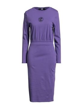 Midi-Kleid Damen Violett M,S Damen