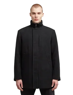 Trench-coat Garber Wool Dark Black L - G-Star - FashionsVida