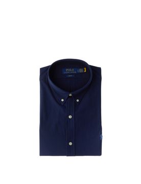 Camicia slim fit POLO BLU SCURO XL
