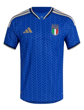 Italien 26 Authentic Heimtrikot - T-Shirt-kurzarm - blau - Herren - Size: XL - Adidas - FashionsVida
