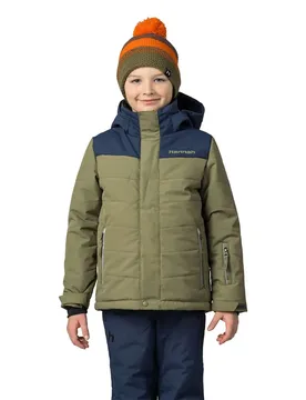 Veste Kinam Ii Burnt Olive / Mood Indigo 8-9 Années Garçon