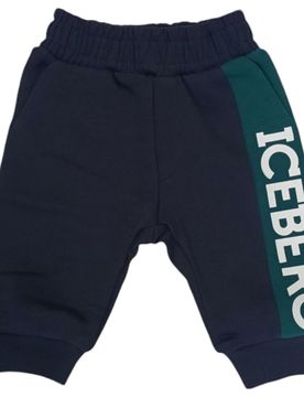 Pantalone In Felpa Blu/verde PFICE5301B