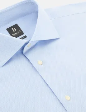 Camisa de algodón regular fit - Boggi Milano - FashionsVida