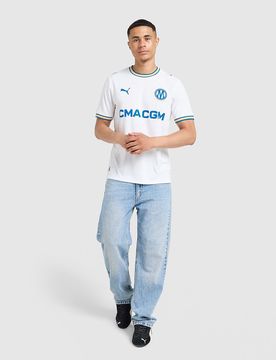 Mens Prima Maglia Olympique Marseille 2026/27 - Bianco, bianco bianco Uomo taglia XS