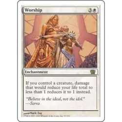 Worship (foil) 8th Edition