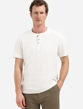 T-Shirt Granddad Half button elang ale