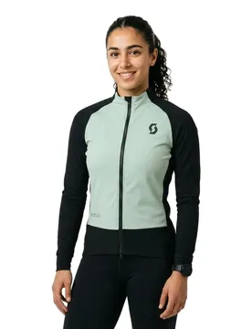 Giacca Rc Pro Warm Hybrid Gore-tex Infinium™ Windstopper® Black / Fresh Green