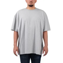 Lined Logo Tee Grey Melange S Herren