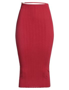 Midi-Rock Damen Rot 34,36,38,40 Damen