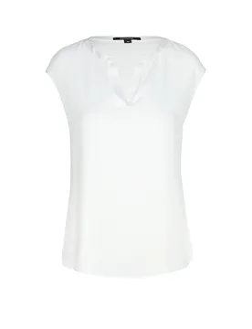 Comma Camiseta blanco 38 - Comma - FashionsVida