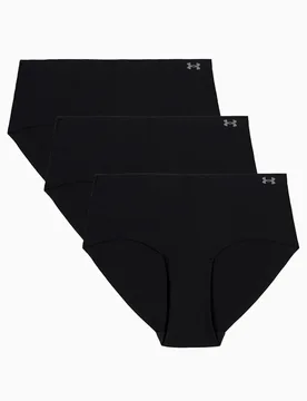 Pk Pure Stretch No Show Hipster Knickers Black female - Under armour - FashionsVida