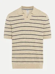 Brax Strickpoloshirt Beige XXL