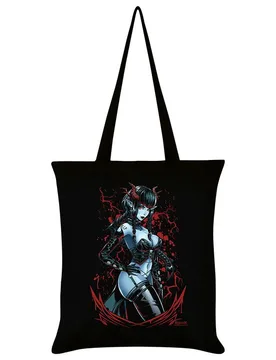 Gothic Stofftasche - Ruby - schwarz - Unisex - unisex - Requiem Collective - FashionsVida