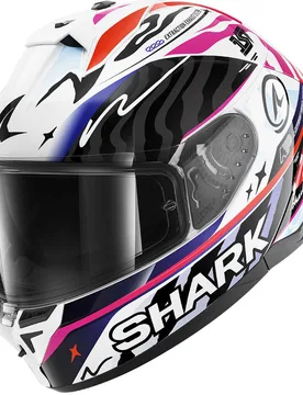 Casco Moto Integrale SKWAL CUP SPEED-FANCY Bianco Nero taglia 2X - Shark - FashionsVida