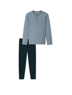 Pijama azul noche azul 54 - Schiesser - FashionsVida