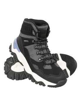 Hike Womens Waterproof Boots - Black - Black - Size: 4 - Mountain Warehouse - FashionsVida