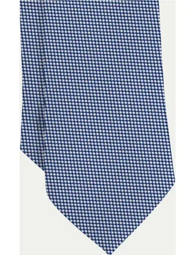 Victorio & Lucchino - Corbata de seda natural tejida jacquard con estampado de puntos - Victorio & Lucchino - FashionsVida