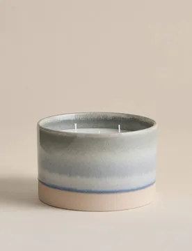 Coastal Breeze 3 Wick Candle Blue Mix - Scentiments™ - FashionsVida