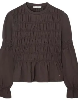 Silbon Maglietta 21000 Brown S