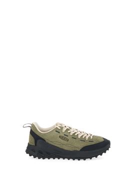 Sneakers in pelle VERDE OLIVA 7.5
