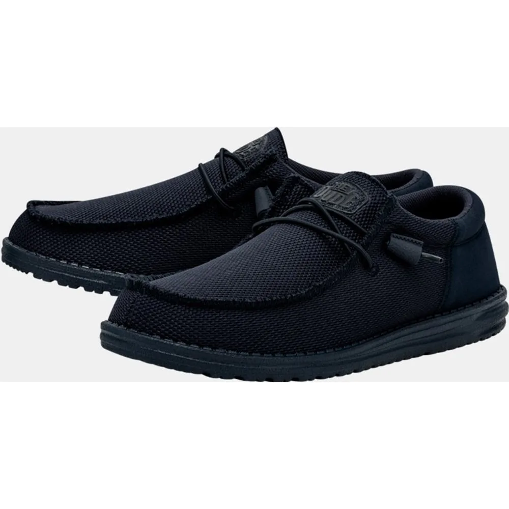 Zapatos de cordones de hombre de tejido - HeyDude - FashionsVida
