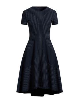 Vestido midi Mujer Azul noche 34,36,38,40 Mujer