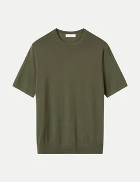 Slim-Fit T-Shirt Connor Grün XL - Tiger of Sweden - FashionsVida