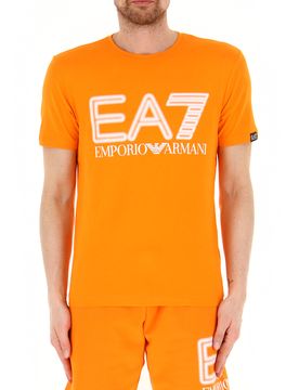 T-shirt con logo ARANCIONE S