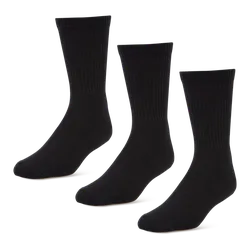 Pack Active Dry Crew Unisex Socken - Schwarz - Größe 42-47 Black 42-47