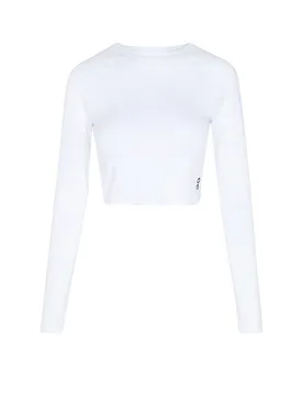 Langarmshirt STUDIO weiss M damen - On - FashionsVida