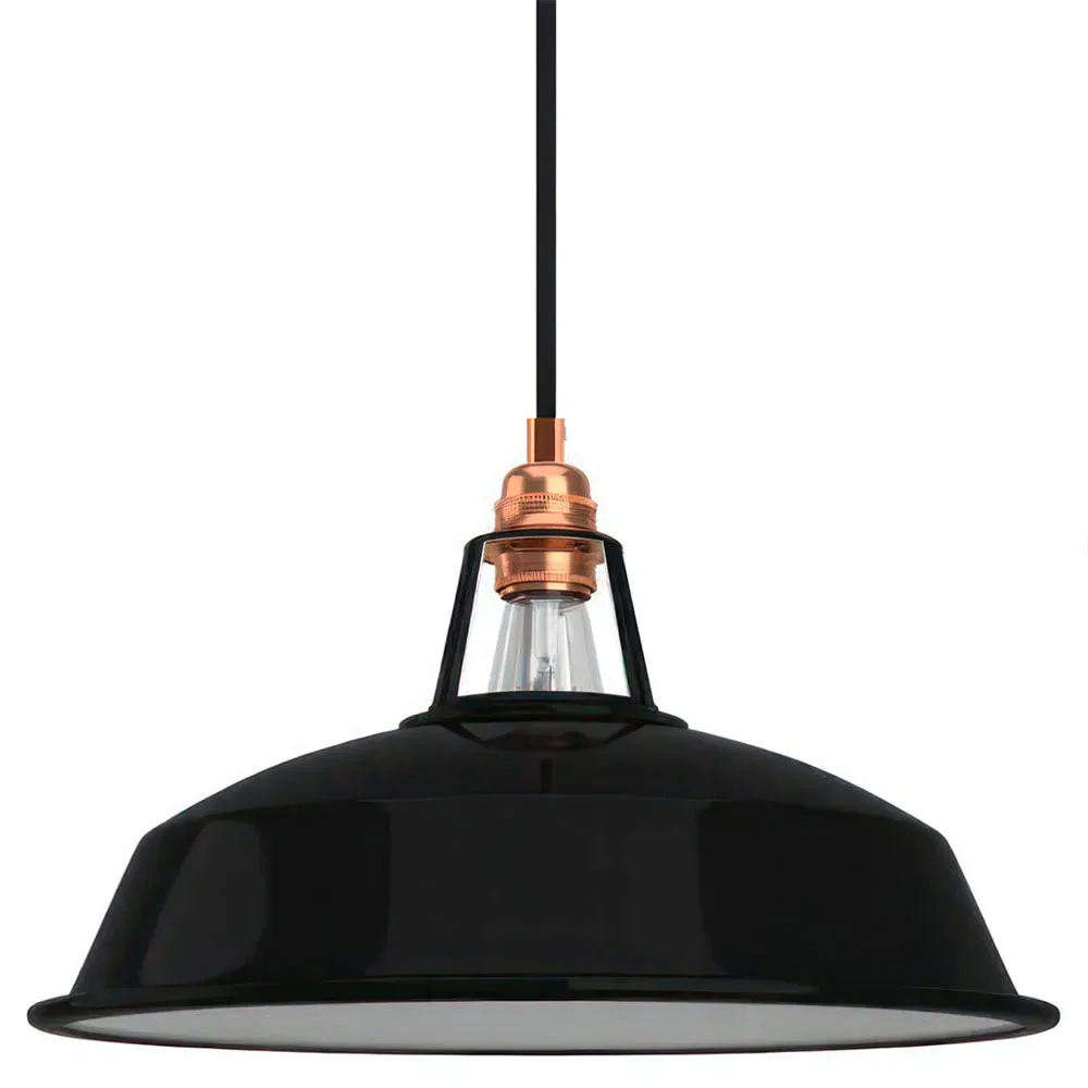 Cables Lampe Suspendue Sans Ampoule Harbour Black One Size - Creative - FashionsVida