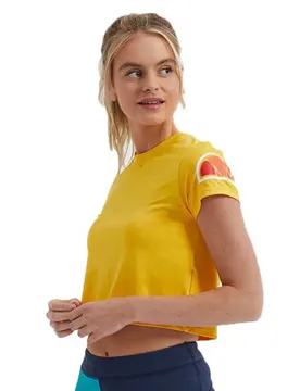 T-shirt à Manches Courtes Hepburn Yellow XS