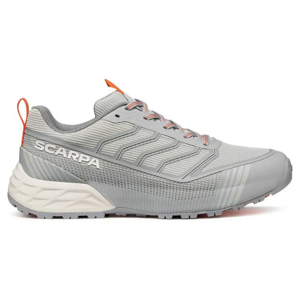 Scarpe Da Trail Running Ribelle Run Lt Wp Light Grey / Orange EU 42 - Scarpa - FashionsVida
